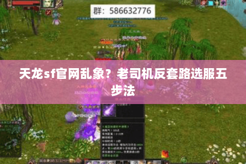天龙sf官网乱象？老司机反套路选服五步法